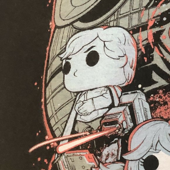 Funko Pop Star Wars Rogue One T Shirt Smugglers Bounty Exclusive Size Small - Picture 6 of 11